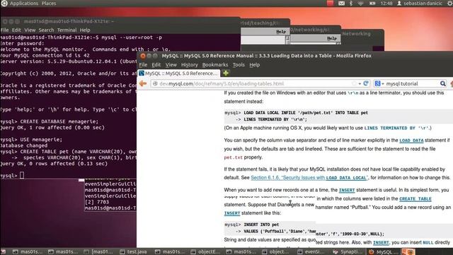 Installing and Using MySQL in Ubuntu смотреть онлайн