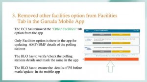 Most important updates in Garuda Mobile App,  గరుడ మొబైల్ అప్ ,ECI, BLO app 2021 -14| General Info