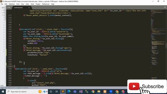 Insert Emoji - Chat Application using PHP Ajax Jquery - 10 смотреть онлайн