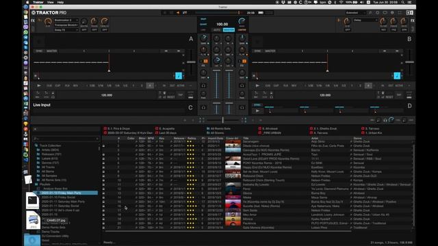 NUO-STEMS v1.0.0 + Traktor Pro & DJ Player Professional (iOS) tutorial on how to use STEMS.