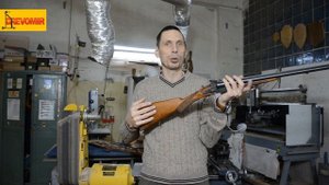 Отвод приклада в носке затыльника