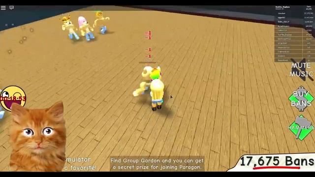 Симулятор МОЛОТКА в Роблокс | Кошка Юми смотреть онлайн