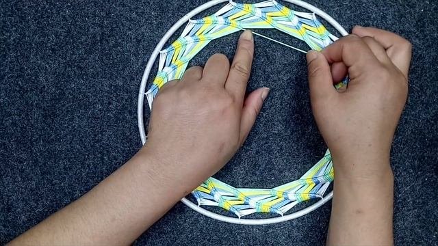 DIY Macrame Wall Hanging Dream Catcher | Wall Hanging Craft Ideas Home Decor | My Project #1