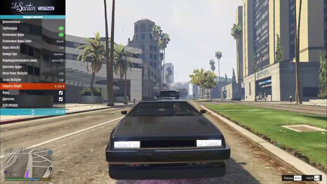 Обзор на делориан в Гта 5 (Моды) смотреть онлайн