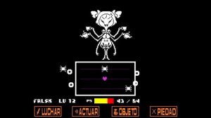 Que pasa si CHARLAMOS con MUFFET en una ruta GENOCIDA? - UNDERTALE MINI