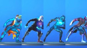 Fortnite Astro Jack vs. Galaxy vs. Zero vs. Infinity - Galactic Skins in Dance Battle