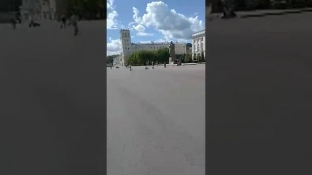 Центральная Площадь Смоленск Город Герой