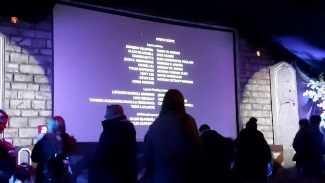 Disney Frozen 2 (some) end credits in Backyard Cinema, London, Sunday 7th November 2021 смотреть онлайн