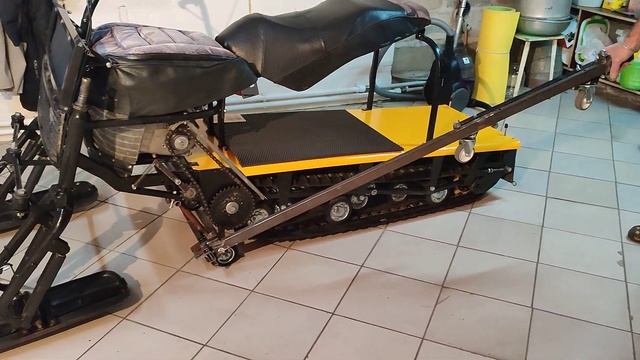 легкий подкат для самодельного снегохода смотреть онлайн