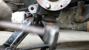 Замена нижней шаровой на хонда цивик /  Honda Civic 96 г.в.