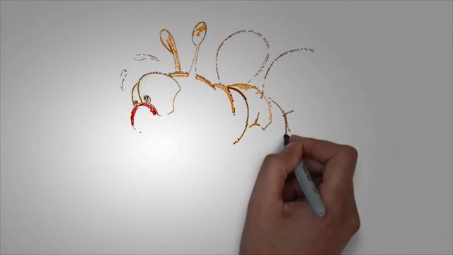 Пчела картинки карандашом. КАК НАРИСОВАТЬ ПЧЕЛУ смотреть онлайн