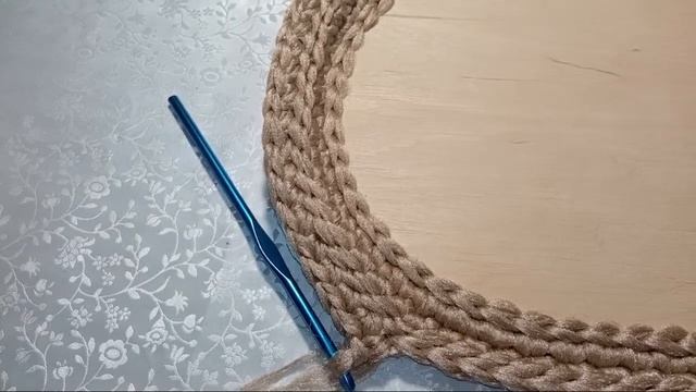Рукоділля з Nilena Sans. В'язаний кошик для рукоділля ч. 3