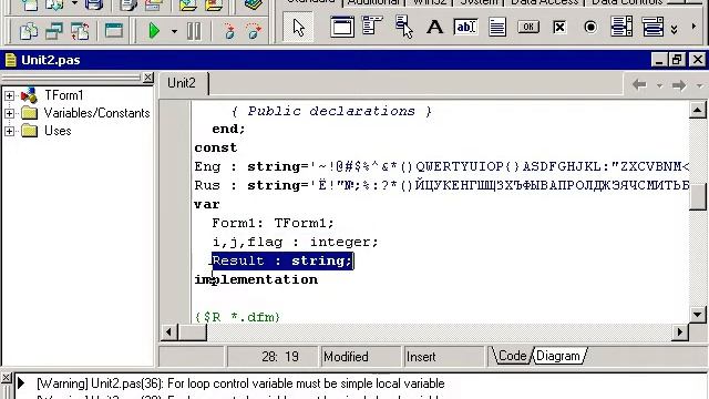 56 Delphi 7 Перекодировщик С английского на русский смотреть онлайн
