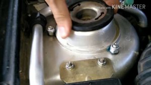 Установил опорные подшипники от ВАЗ 2110 на Чери Амулет.