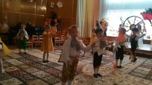 Киевский детсад 628. Праздник Осени. Танец "Осень осень"