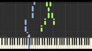 How To Play "Stroll - My Neighbor Totoro" Piano Tutorial