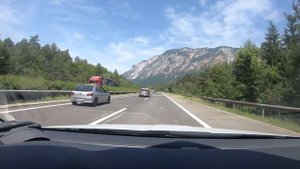 По Европе на машине. День 5. Европейский маршрут E55