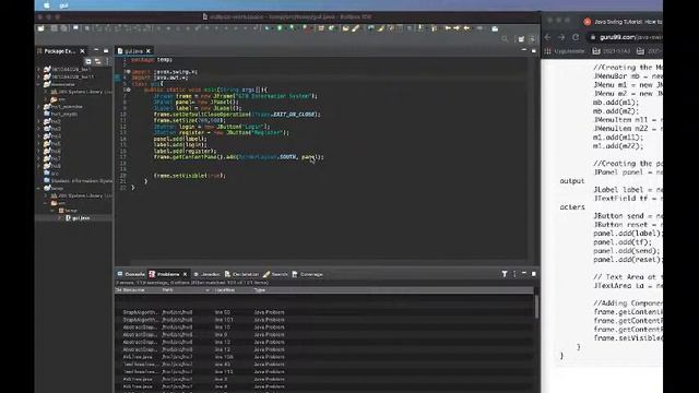 Creating Student Information System in JAVA смотреть онлайн