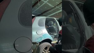 Подготовка к покраске задней арки на автомобиле ЛАДА КАЛИНА 1
