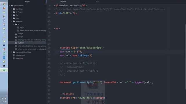 Number Methods  JavaScript Tutorial Videos Telugu 23 Parseint, Number, Topresion, Tofixed Class