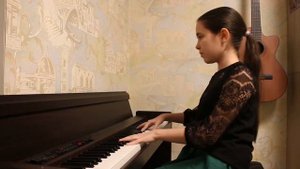 И.С.Бах. Трехголосная инвенция фа-минор (2020г.)