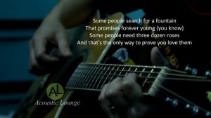 If I ain't got you - Acoustic karaoke