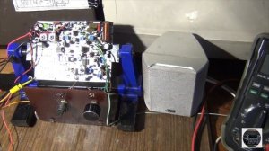 Настройка микрофонного усилителя трансивера "Малыш-2". Режим прием-передача.