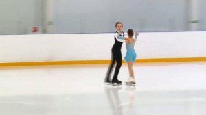 Софья Грабчак Даниил Гришин  Танцы на льду 1 спорт. разряд Паттерн-танцы (первый) Питер Апрель 2021