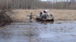 Вездеход Соломономобиль-5 и вездеход Вулкан