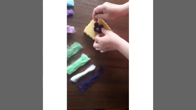 Мастер-класс: Сухое валяние из шерсти. смотреть онлайн