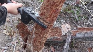 Бесщеточная аккумуляторная цепная пила WOSAI 20V MT-Series портативная для деревьев и веток