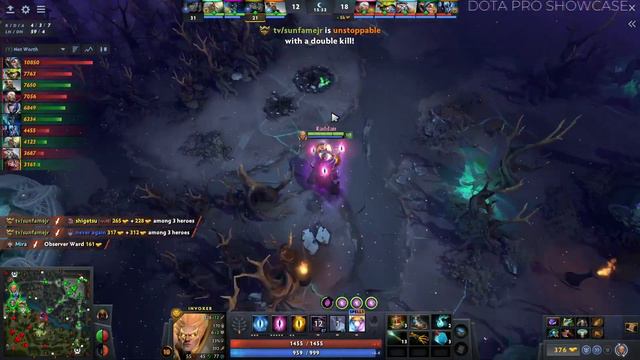 YATORO INVOKER MID 7.35B - DOTA 2 HIGHEST MMR MATCHdota2   dota2gameplay yatoro