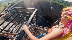 Туимский провал: прыжок с тарзанки. Хакасия  2022