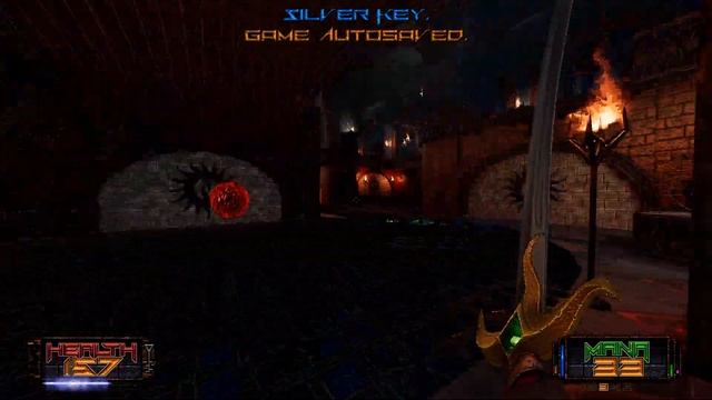 Amid Evil - The Bright Pass (E4M1) Evil Difficulty - All Secrets - Warrior Mode Playthrough смотреть онлайн