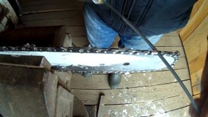 Как заточить цепь на бензопиле.