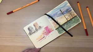 Эта ручка испортила мой скетчбук! Капиллярная ручка STABILO