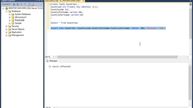 SQL - Create and Alter Command #sql #sqltutorial #sqltutorialforbeginners