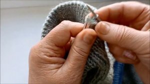 Закрытие петель резинки 1 на 1 эластичным способом... Мастер класс... Вязание спицами