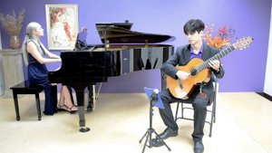 Duo Imaginalis играют Фердинандо Карулли Gran Duo Op.86 (фортепиано и гитара)