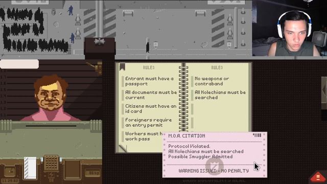 WHAT HAPPENS IF... -- Papers Please Ep 2 смотреть онлайн