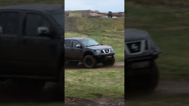 nissan navara d40 found some puddles ? #offroad #nissan #4x4 #truck