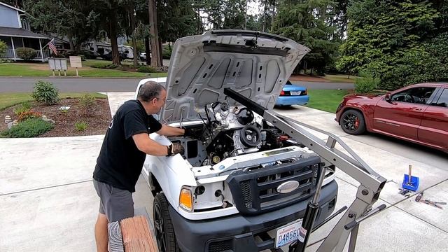 LS Swap Ford Ranger Firewall Bashing! Engine in for GOOD! Part 2 смотреть онлайн