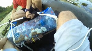 Рыбалка на пруду с ЛОДКИ / ловушки на карася