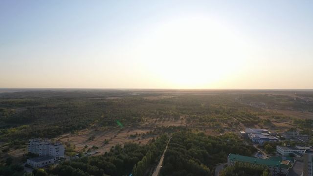 Санаторий Волгоград с Высоты Сверху!! (4K)