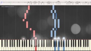 Над розовым морем - А. Вертинский (Ноты и Видеоурок для фортепиано) (piano cover)