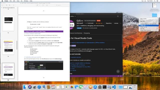 Setting up VSCode and Clang for C++ on macOS