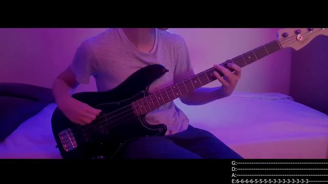 Nothing But Thieves - Impossible Bass Cover with (+TABS) смотреть онлайн
