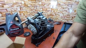 Лепестковый клапан Скутер 2Т. Собираем двигатель