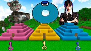 ВЫБЕРИ ПРАВИЛЬНУЮ ПИРАМИДУ УЭНСДЕЙ АДДАМС АЛФАВИТ ЛОР ГОВОРЯЩИЙ ТОМ В МАЙНКРАФТ