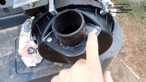 Установил воздушный фильтр от газели